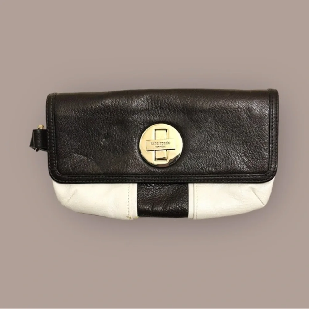 Kate Spade 2 tone wristlet